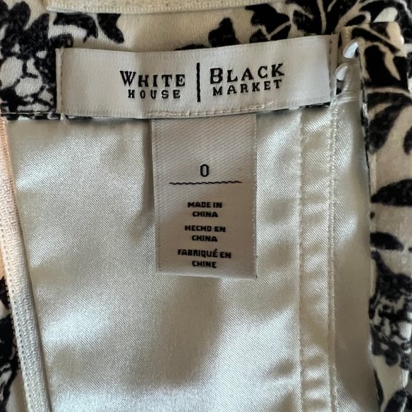 White House Black Market size 0 strapless spaghetti strap top - Picture 8 of 9